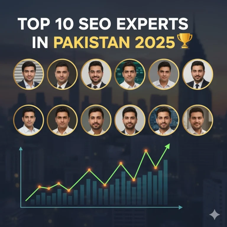 Top 10 SEO Experts in Pakistan [2025] – The Real SEO Champions