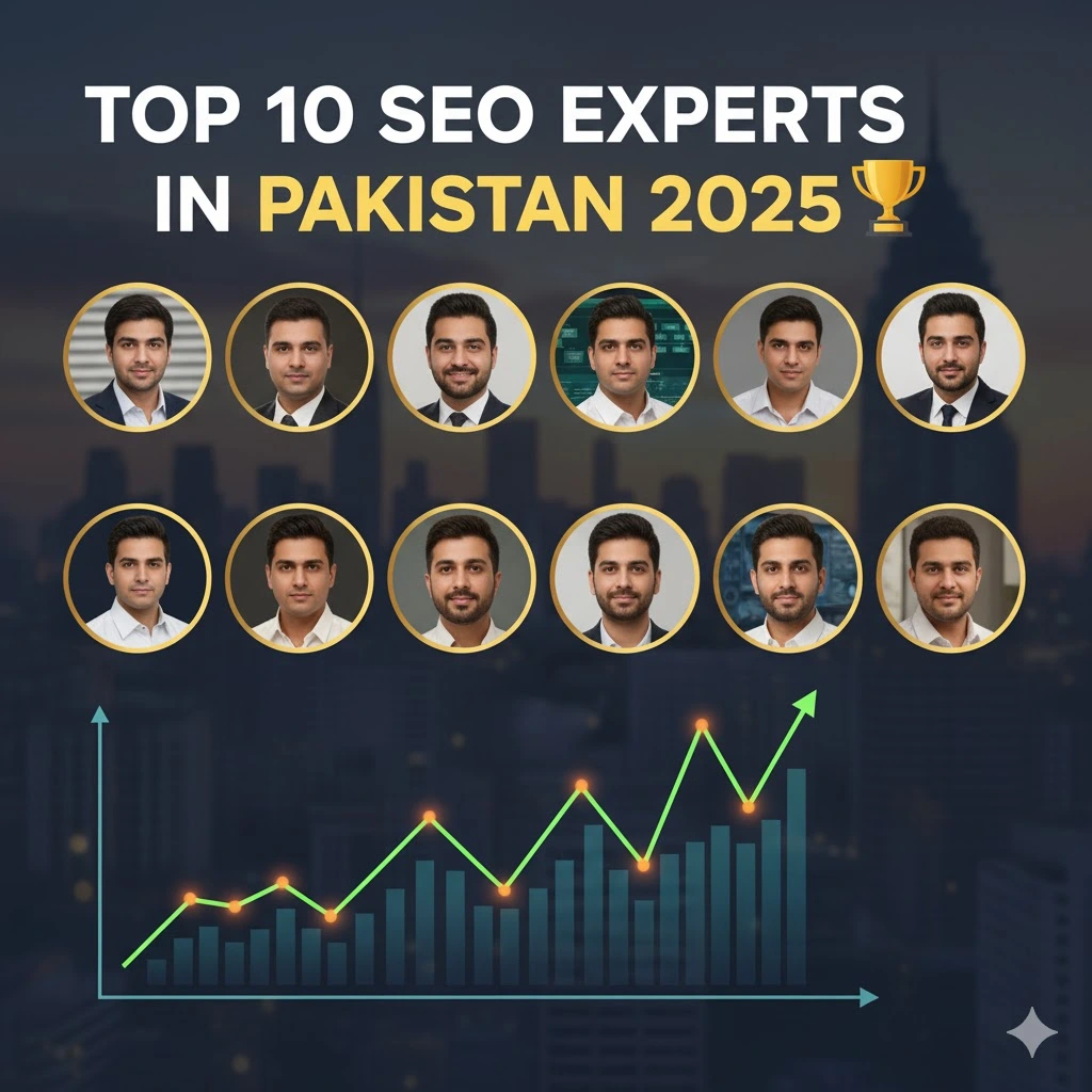 Top 10 SEO Experts in Pakistan [2025] – The Real SEO Champions